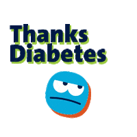 Type 1 Diabetes Ndam Sticker by College Diabetes Network