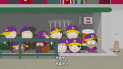 baseball team GIF by South Park 