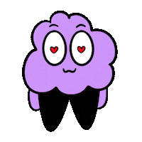 itsabubblegum love heart cartoon kawaii Sticker