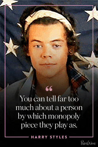 harry styles monopoly GIF by PureWow