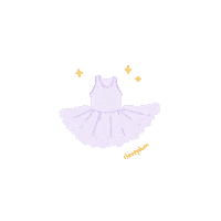 Purple Dress Bae Sticker by iloveplum