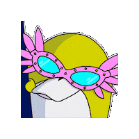 Party Crypto Sticker