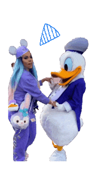 Donald Duck Dance Sticker