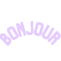 French Hello Sticker by EDALOU PARIS