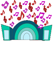 The Shell Concert Sticker
