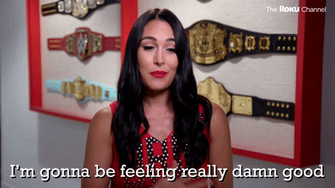 Brie Bella Wwe GIF by The Roku Channel