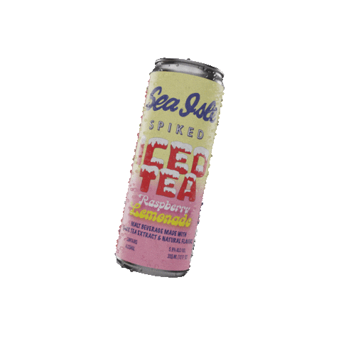 Raspberry Lemonade Razz Sticker by Sea Isle Spiked Iced Tea