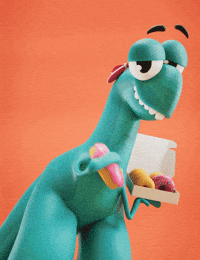 Treat Yourself I Got You GIF by Claynosaurz