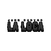 La Loca Sticker by Azteca Records
