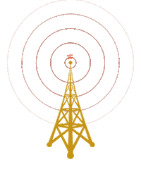 SonderDesign newpost radiomast Sticker