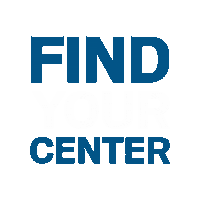 Center Find Sticker by StrongBoard Balance