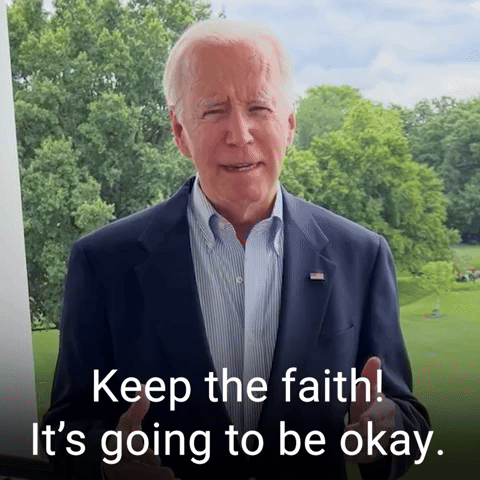Keep the faith! It's going to be okay.
