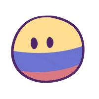 beckrwc sweet colombia country balls Sticker