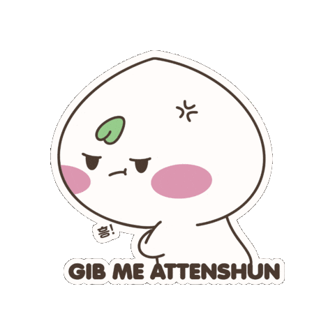 Attention Givemeattention Sticker