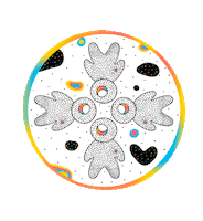 Space Love Sticker