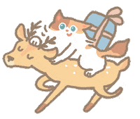 Cat Run Sticker