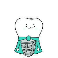 Dental Implant Sticker by cowellmedi