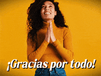 Gracias GIF by Sealed With A GIF