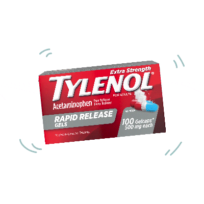 Pain Relief Head GIF by Tylenol_US