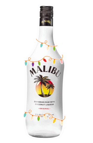 Drinks Sunshine Sticker by Malibu Rum