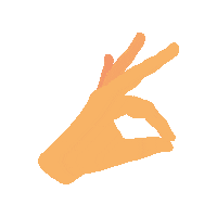 tanyadrury_ ok yellow orange okay Sticker