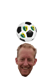 Groen-Geel voetbal groningen groen geel Sticker
