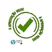 Aprovado Sticker by Escola Thathi