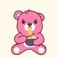Hungry Teddy Bear GIF by BEARISH