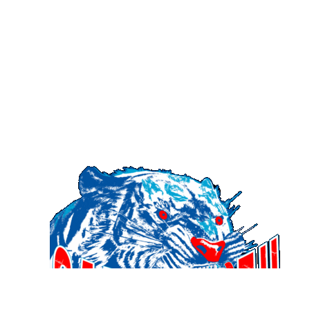 Sabertooth Tiger Sticker by VMI Dredges