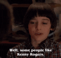 Will Kenny Rogers GIF by Stranger Things