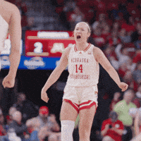 Lets Go Basketball GIF by Huskers