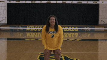 Volleyball Johnson GIF by NDSU Athletics