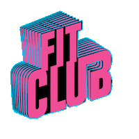 Fitness Sticker by FitClubLV