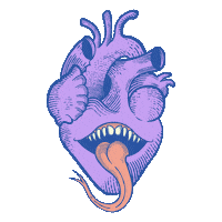Hungry Heart Sticker
