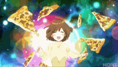 Hungry Gourmet Girl Graffiti GIF by HIDIVE