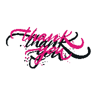 Thanks Thank You Sticker
