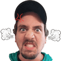 Angry Matt Sweets Sticker by Sweets Kendamas