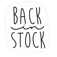 Back In Stock Sticker by Heldenglück