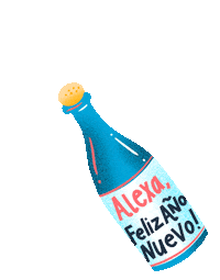 New Year Party Sticker by Alexa99