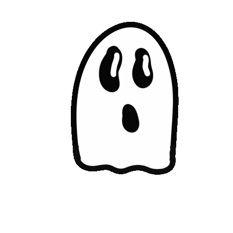Halloween Ghost Sticker