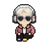 Peaceminusone Sitting Sticker