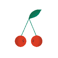 Cherry Kiss Sticker