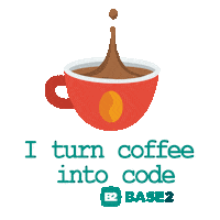 Coffee B2 Sticker by base2