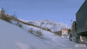 Driving In Snow GIF by NETFLIX