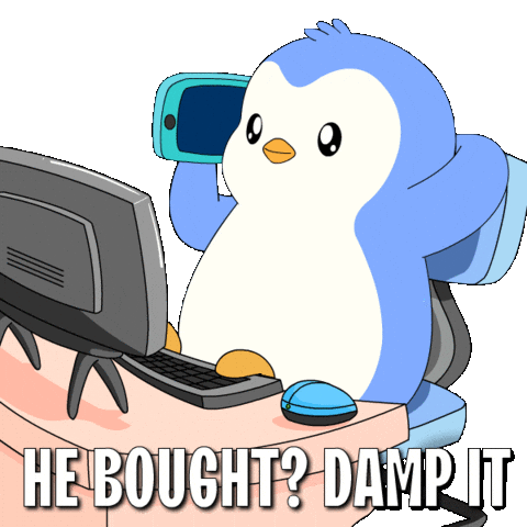 Penguin Talking Sticker by Pudgy Penguins