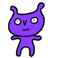 MonsterArhar dance jump purple hyped Sticker