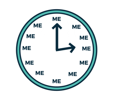 Self Care Clock Sticker by Hai Philippines