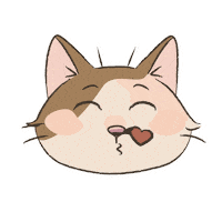 Cartoon Cat Sticker