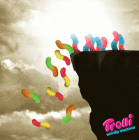 red and blue candy GIF by Trolli