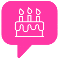 celasoaresdoces pink like cake bolo Sticker